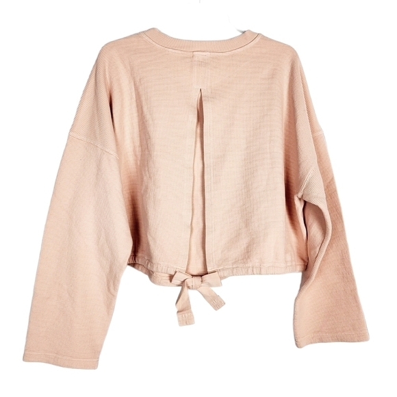 FABLETICS Anna tie back sweatshirt open back gym fitness - Picture 3 of 7